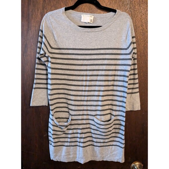 Rag & Bone Small Striped Knit Mini Dress - Picture 1 of 6